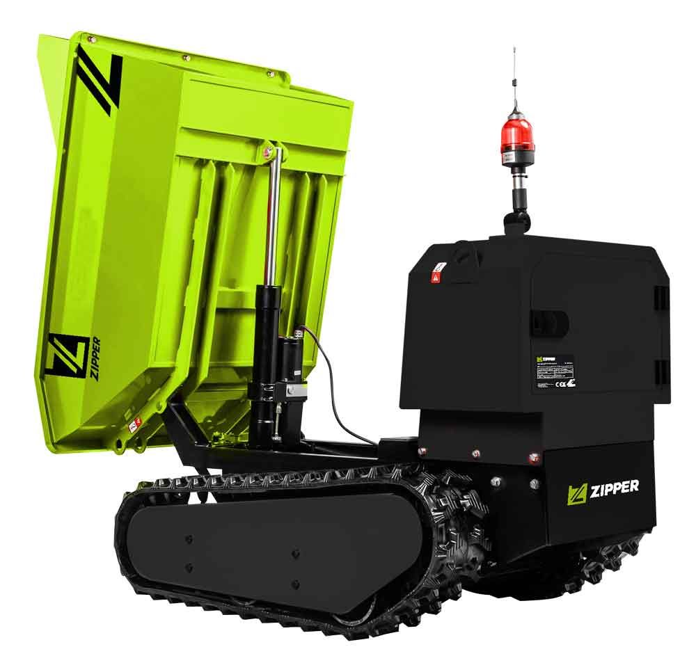 Produktbild Zipper Elektrodumper mit Kettenantrieb und Fernbedienung bis 400 kg bild 3