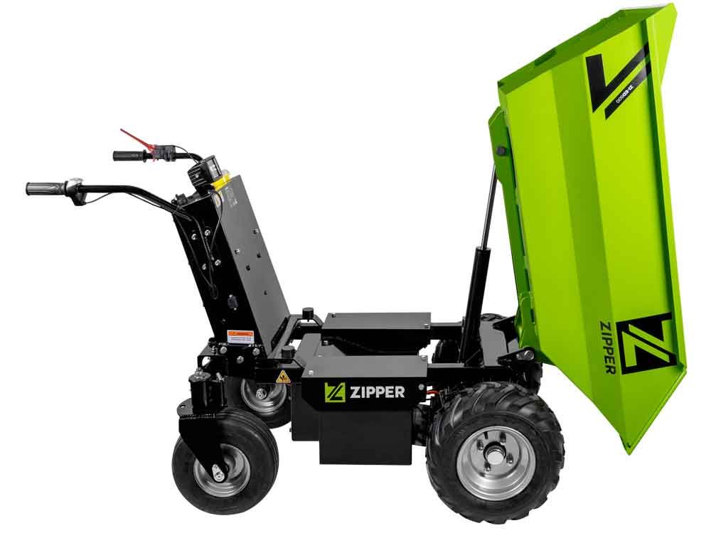 Produktbild Zipper Elektrodumper mit Kippmulde 1000 W Motor bis 500 kg bild 3
