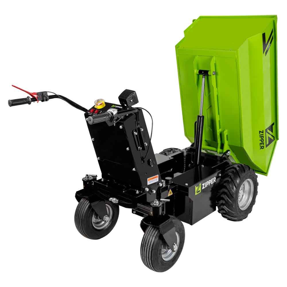 Produktbild Zipper Elektrodumper mit Kippmulde 1000 W Motor bis 500 kg bild 4
