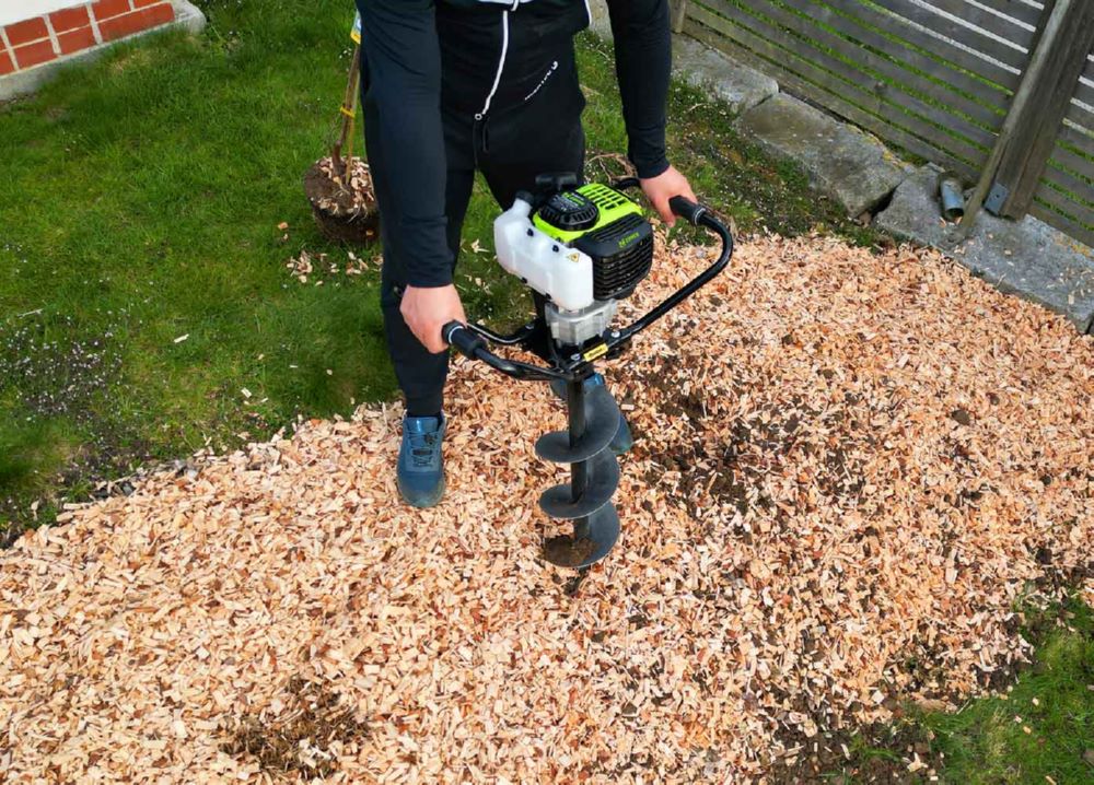 Produktbild Zipper Erdbohrer mit 3 Bohrer Motorleistung 1900 W bild 4