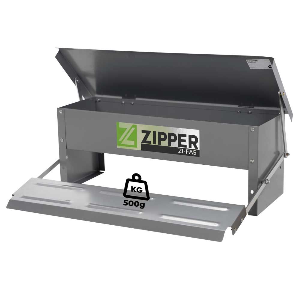 Produktbild Zipper Futterautomat für Hühner mit 5 kg Fassungsvermögen bild 2