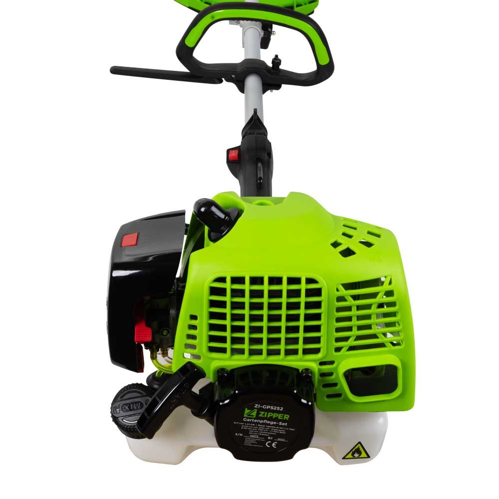 Produktbild Zipper Gartenpflege Set mit 3 Aufsetzköpfe und Verlängerungen bild 5