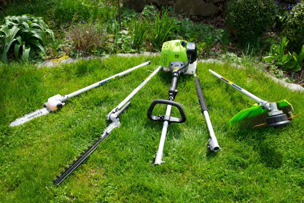 Produktbild Zipper Gartenpflege Set mit 3 Aufsetzköpfe und Verlängerungen bild 7