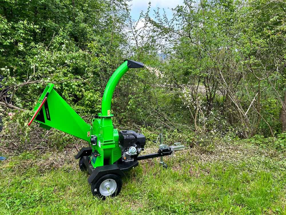 Produktbild Zipper Häcksler mit Benzinmotor und 2 Hackscheiben bild 11