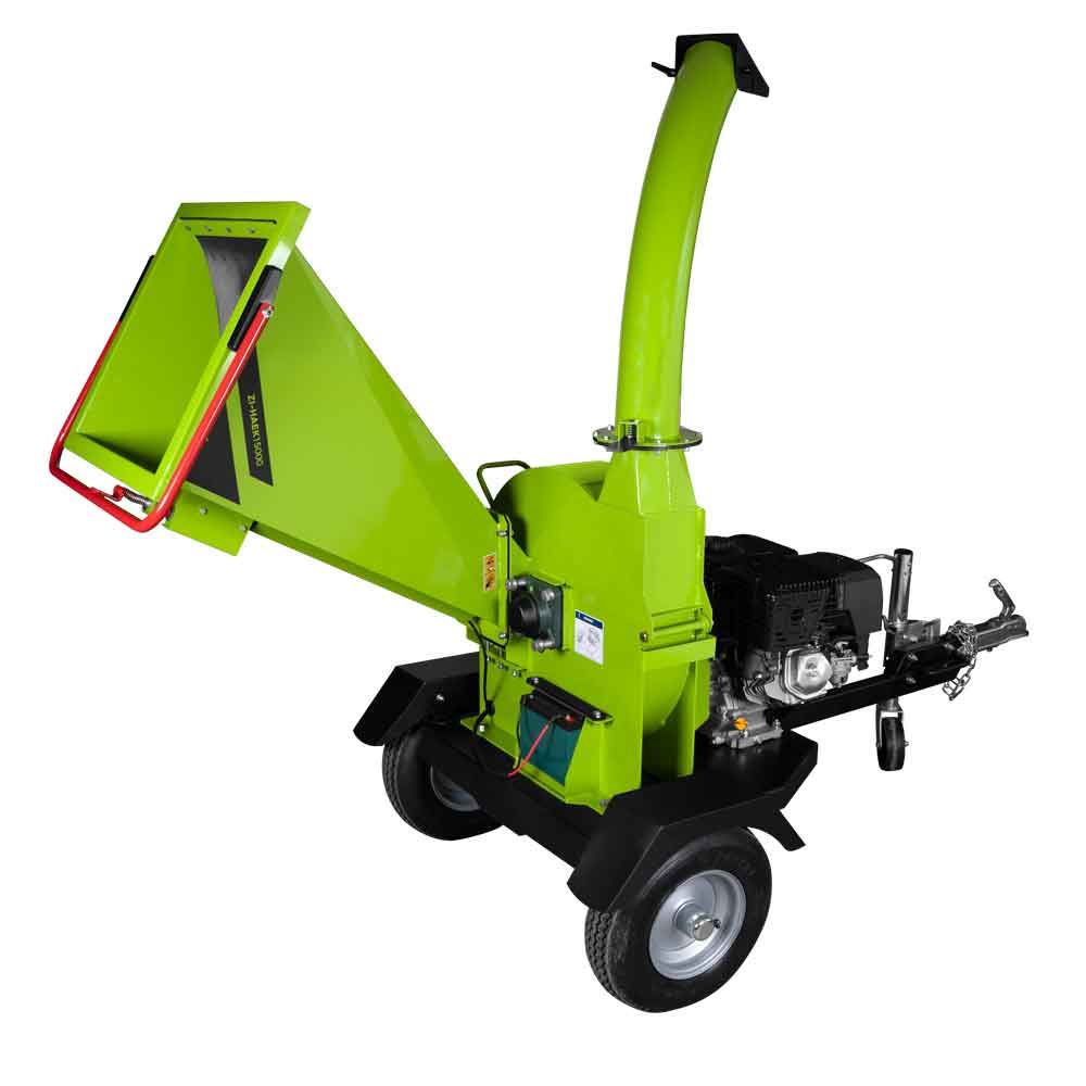 Produktbild Zipper Häcksler mit Benzinmotor und 2 Hackscheiben bild 3