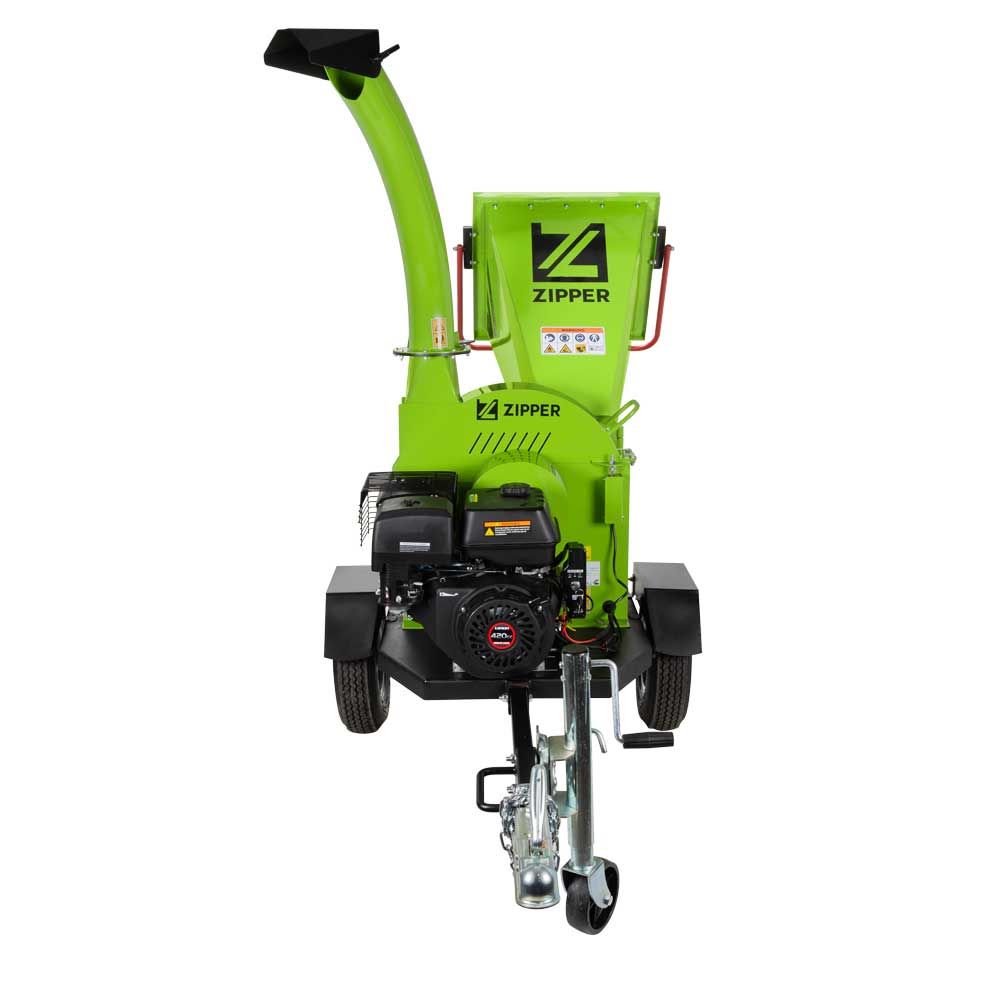Produktbild Zipper Häcksler mit Benzinmotor und 2 Hackscheiben bild 4