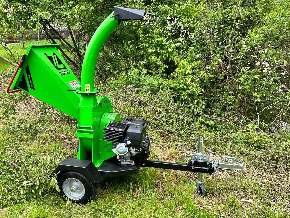 Produktbild Zipper Häcksler mit Benzinmotor und 2 Hackscheiben bild 9