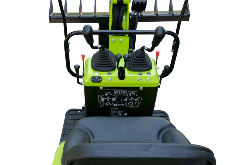 Produktbild Zipper Minibagger ZI MBGS600 Set mit 6,3 kW Benzinmotor bild 10