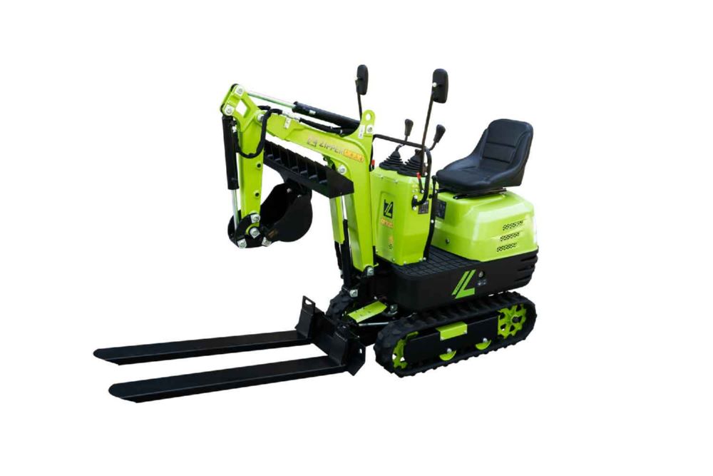 Produktbild Zipper Minibagger ZI MBGS600 Set mit 6,3 kW Benzinmotor bild 15