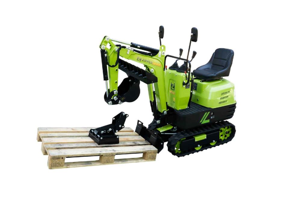 Produktbild Zipper Minibagger ZI MBGS600 Set mit 6,3 kW Benzinmotor bild 17