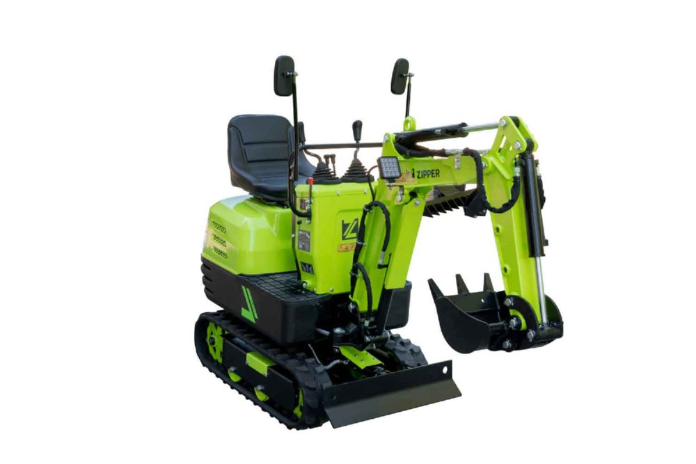 Produktbild Zipper Minibagger ZI MBGS600 Set mit 6,3 kW Benzinmotor bild 3