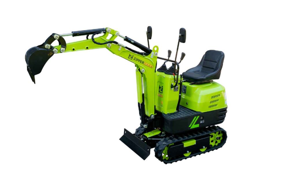 Produktbild Zipper Minibagger ZI MBGS600 Set mit 6,3 kW Benzinmotor bild 5