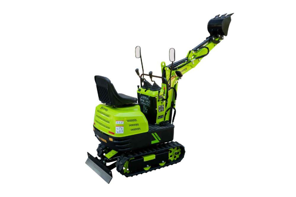 Produktbild Zipper Minibagger ZI MBGS600 Set mit 6,3 kW Benzinmotor bild 6