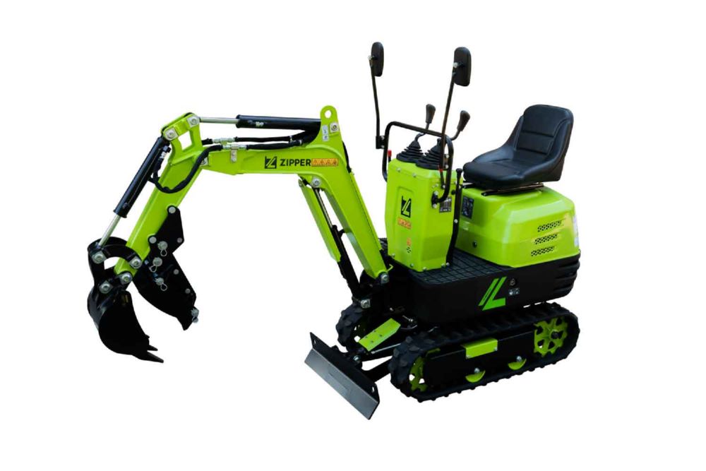 Produktbild Zipper Minibagger ZI MBGS600 Set mit 6,3 kW Benzinmotor bild 9